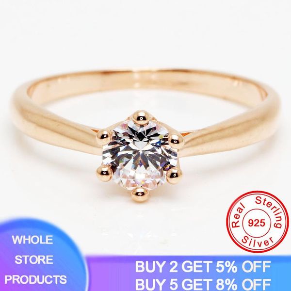cluster rings yanhui charms rose gold color for women girl silver 925 ring solitaire cubic zircon wedding fine jewelry xmas gift, Golden;silver
cluster rings yanhui charms rose gold color for women girl silver 925 ring solitaire cubic zircon wedding fine jewelry xmas gift, Golden;silver