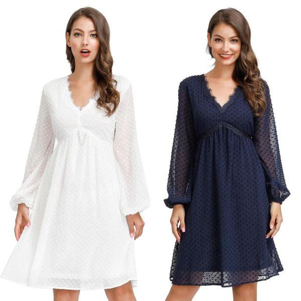 casual dresses women v-neck empire waist dress long sleeve flared a-line summer solid color ruched knee length, Black;gray
casual dresses women v-neck empire waist dress long sleeve flared a-line summer solid color ruched knee length, Black;gray