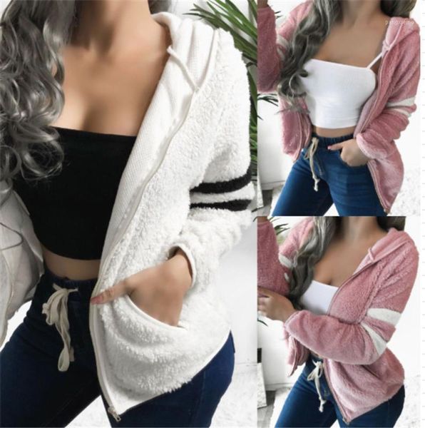 plus size women winter warm hooded fleece jacket ladies coats cardigans outwear, Black;brown
plus size women winter warm hooded fleece jacket ladies coats cardigans outwear, Black;brown
