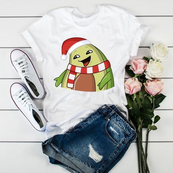 women's t-shirt happy season avocado women year clothing holiday merry christmas clothes ladies graphic print tee tshirt female, White
women's t-shirt happy season avocado women year clothing holiday merry christmas clothes ladies graphic print tee tshirt female, White