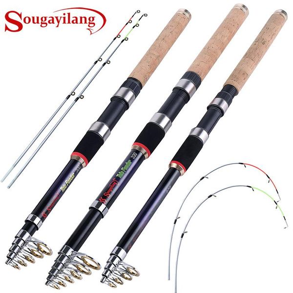 sougayilang 2.7m-3.3m feeder fishing rod portable carbon fiber spinning carp tackle pesca boat rods
sougayilang 2.7m-3.3m feeder fishing rod portable carbon fiber spinning carp tackle pesca boat rods