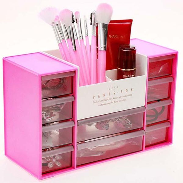 makeup organizer for cosmetic storage box deskjewelry nail gel drawer lipstick container large capacity boxes & bins
makeup organizer for cosmetic storage box deskjewelry nail gel drawer lipstick container large capacity boxes & bins