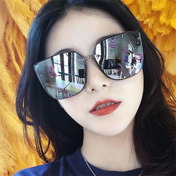 sunglasses 2021 brand oversize square nail for women men luxury designer shades mirror lens anti-uv travel eyewear, White;black
sunglasses 2021 brand oversize square nail for women men luxury designer shades mirror lens anti-uv travel eyewear, White;black
