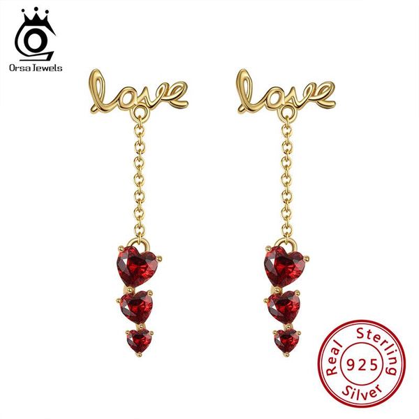 dangle & chandelier orsa jewels genuine 925 sterling silver love earrings heart shape red zirconia drop earring for women gift jewelry eqe34
dangle & chandelier orsa jewels genuine 925 sterling silver love earrings heart shape red zirconia drop earring for women gift jewelry eqe34