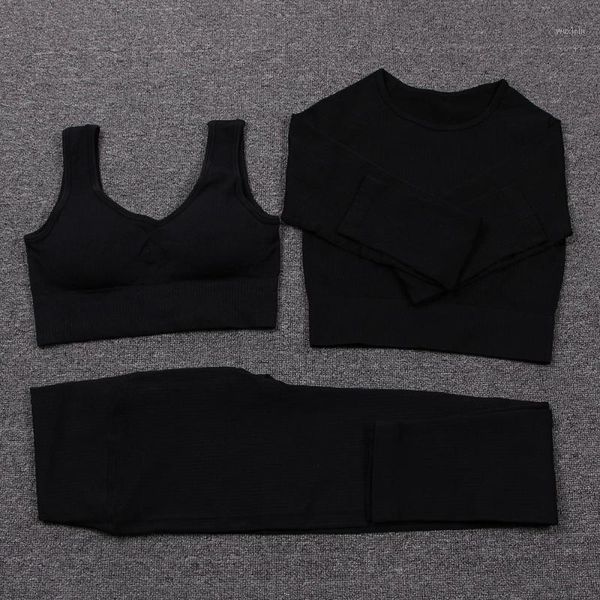 yoga outfit 2/3/pcs seamless set high waist pants gym clothing long sleeve crop women fitness brassiere sport femme
yoga outfit 2/3/pcs seamless set high waist pants gym clothing long sleeve crop women fitness brassiere sport femme