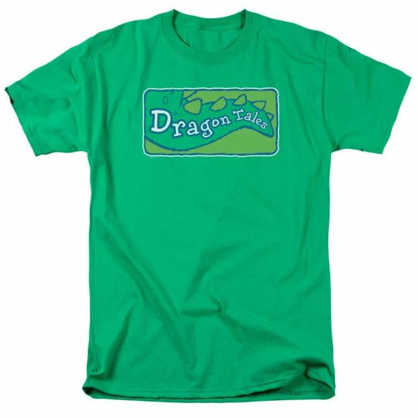 dragon tales logo clean t shirt mens licensed classic tv kelly green, White;black
dragon tales logo clean t shirt mens licensed classic tv kelly green, White;black
