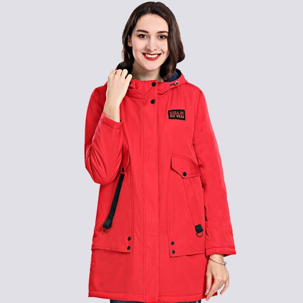 women's trench coats 2021 spring autum coat windproof thin women parka long plus size hooded padded warm cotton jackets outwear, Tan;black
women's trench coats 2021 spring autum coat windproof thin women parka long plus size hooded padded warm cotton jackets outwear, Tan;black