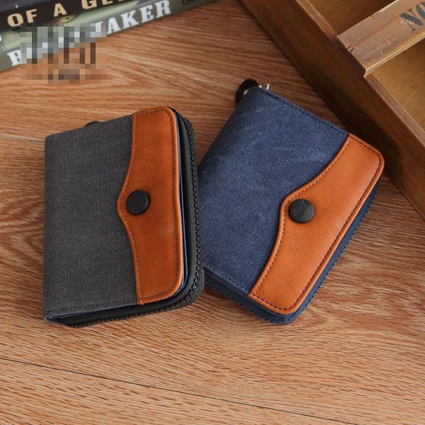 wallets men's canvas purse short zipper around student mini wallet hand bag zip coin pocket card holders1, Red;black
wallets men's canvas purse short zipper around student mini wallet hand bag zip coin pocket card holders1, Red;black