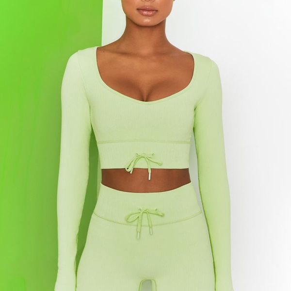 yoga outfit 8 color sport crop t-shirts leaking belly sports quick drying fitness long sleeve tight wear women running
yoga outfit 8 color sport crop t-shirts leaking belly sports quick drying fitness long sleeve tight wear women running