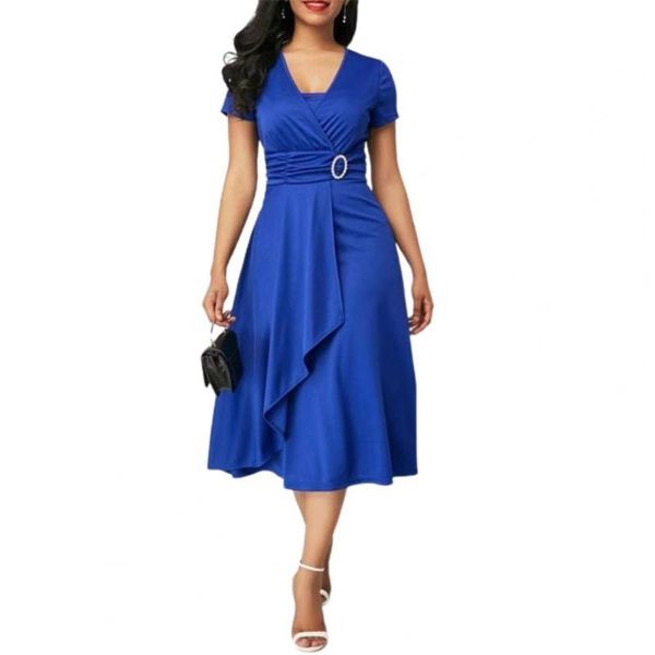 party dresses dress women asymmetric hem high waist temperament v neck tube short sleeve evening fashion plus size, White;black
party dresses dress women asymmetric hem high waist temperament v neck tube short sleeve evening fashion plus size, White;black