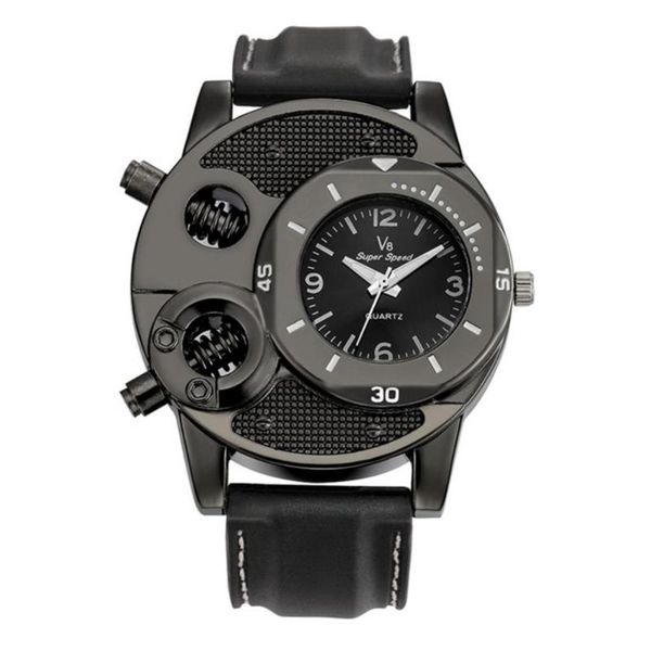 wristwatches v8 cool men's silicone band bolts round dial sports analog quartz wrist watch reloj hombre zegarek damski fashion sport st, Slivery;brown
wristwatches v8 cool men's silicone band bolts round dial sports analog quartz wrist watch reloj hombre zegarek damski fashion sport st, Slivery;brown