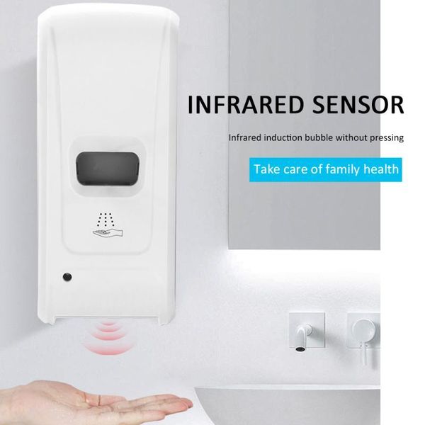 liquid soap dispenser foam disinfection spray sterilization hand sanitizer wall-mounted automatic induction
liquid soap dispenser foam disinfection spray sterilization hand sanitizer wall-mounted automatic induction