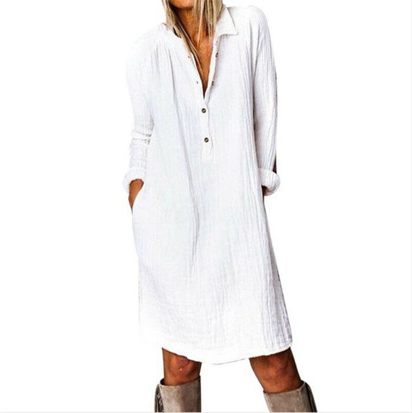 casual dresses cotton and long sleeves for women's wear in spring autumn woman's dress one-piece, Black;gray
casual dresses cotton and long sleeves for women's wear in spring autumn woman's dress one-piece, Black;gray