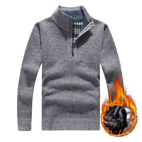 grey polyter men 2021 winter thick male sweater coat casual zipper mock neck knitted fce cardigan clothing homme, Black
grey polyter men 2021 winter thick male sweater coat casual zipper mock neck knitted fce cardigan clothing homme, Black