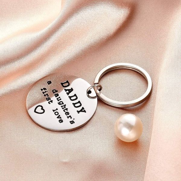 10pieces/lot father day gift dad papa keychain gift from daughter a daughters first love fathers day keyring birthday wedding gifts for dad, Silver
10pieces/lot father day gift dad papa keychain gift from daughter a daughters first love fathers day keyring birthday wedding gifts for dad, Silver