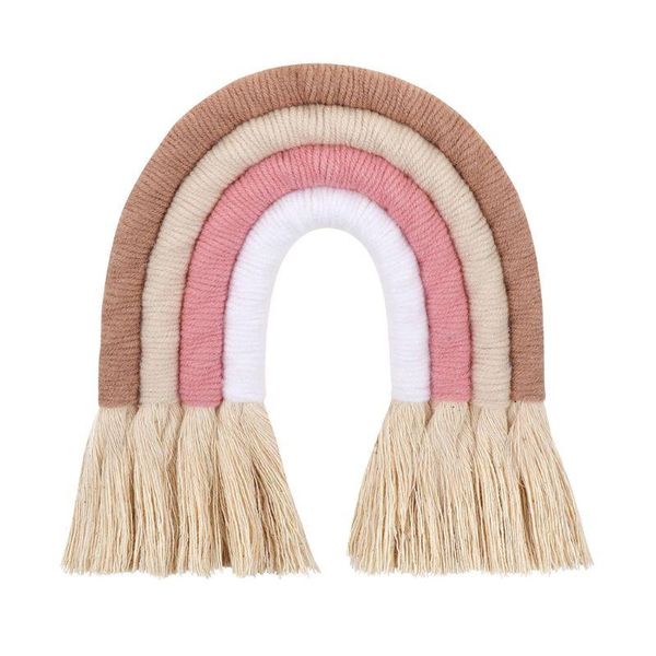 decorative objects & figurines minimalist macrame rainbow wall hanging colored for boho home decor, party supplies, baby shower, nursey dorm
decorative objects & figurines minimalist macrame rainbow wall hanging colored for boho home decor, party supplies, baby shower, nursey dorm