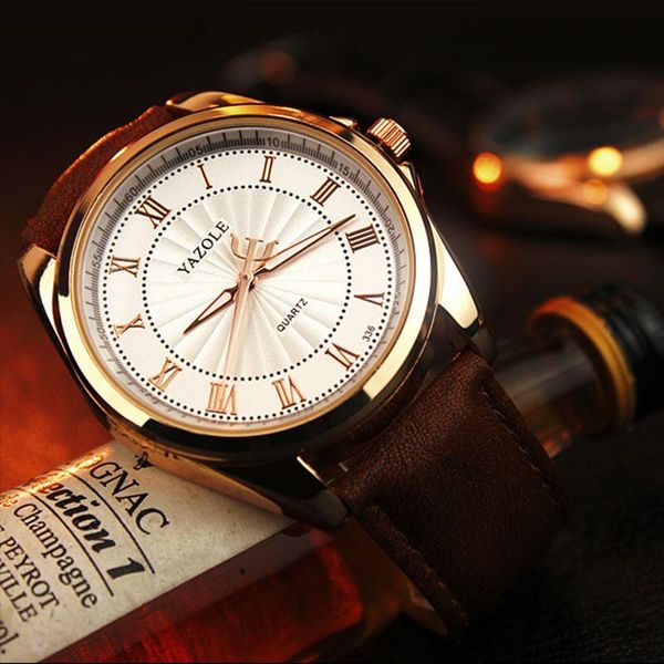 wristwatches man quartz simple men male classic casual business elegant wrist watch leather bands yazole husband bracelet, Slivery;brown
wristwatches man quartz simple men male classic casual business elegant wrist watch leather bands yazole husband bracelet, Slivery;brown