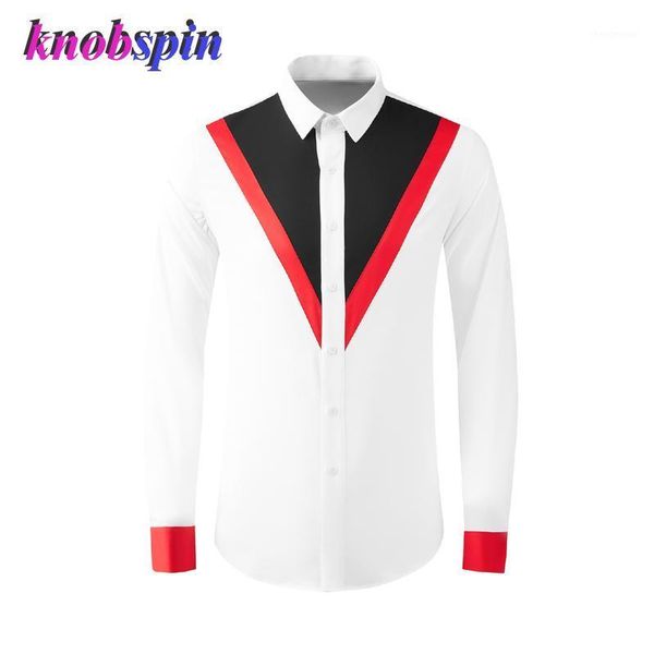 men's dress shirts brand shirt men casual slim long sleeve business male cotton patchwork chemise homme plus size camisas masculina, White;black
men's dress shirts brand shirt men casual slim long sleeve business male cotton patchwork chemise homme plus size camisas masculina, White;black