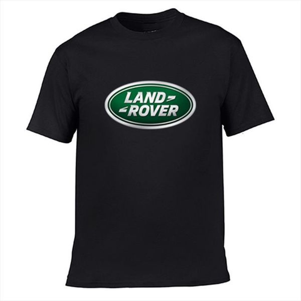 land rover summer car print men t shirt women fun novelty short sleeve clothing, White;black