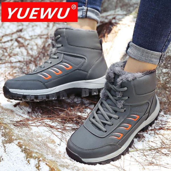 boots yuewu outdoors large size cotton padded shoes pu leather surface snow flat heel climbing for the elderly, Black
boots yuewu outdoors large size cotton padded shoes pu leather surface snow flat heel climbing for the elderly, Black