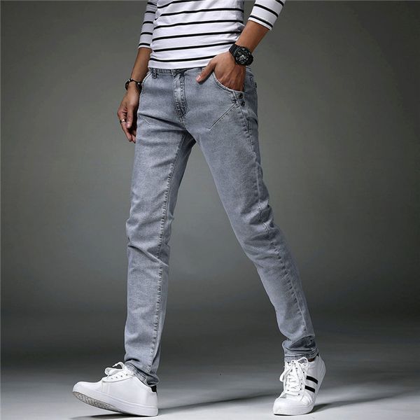 men's jeans men pants korean style gray mens skinny man slim fit stretch trousers denim casual male 2sea, Blue
men's jeans men pants korean style gray mens skinny man slim fit stretch trousers denim casual male 2sea, Blue