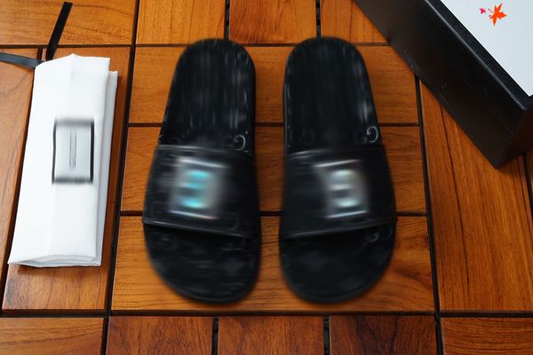 luxurys men slippers designer rubber slides sandal mens designers flat fashion shoes beach flip flops flower with box size 39-45 -g253, Black
luxurys men slippers designer rubber slides sandal mens designers flat fashion shoes beach flip flops flower with box size 39-45 -g253, Black