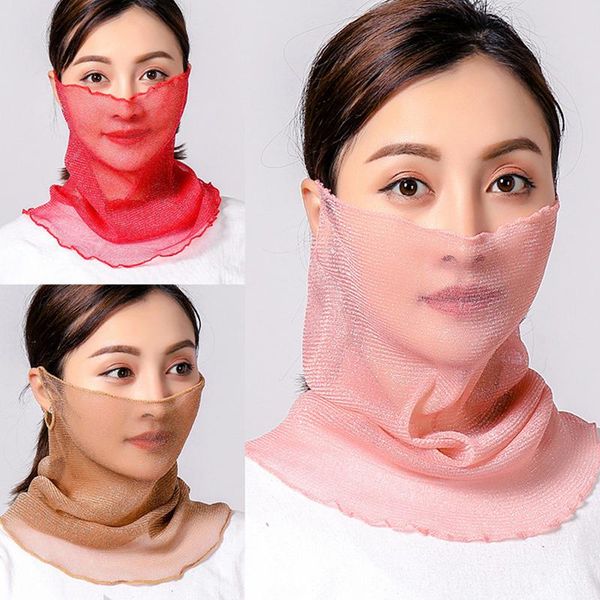 neck ties women face cover masks fashion bright silk bib sun protection hanging ear veil summer scarf breathable mesh headband, Blue;purple
neck ties women face cover masks fashion bright silk bib sun protection hanging ear veil summer scarf breathable mesh headband, Blue;purple