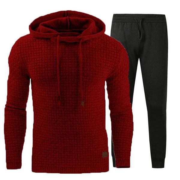 men's tracksuits 2021 pullover side zipper contrast color hooded sweater trousers suit, Gray
men's tracksuits 2021 pullover side zipper contrast color hooded sweater trousers suit, Gray