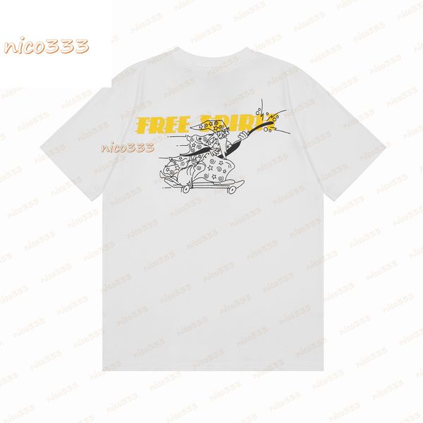 21ss spring and summer european american tee magician twill print men women couples white short-sleeved t-shirt size s-2xl, White;black
21ss spring and summer european american tee magician twill print men women couples white short-sleeved t-shirt size s-2xl, White;black