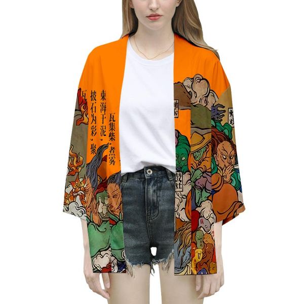 ethnic clothing kimonos woman 2021 japanese kimono cardigan cosplay shirt blouse for women yukata female summer beach ff1126, Red
ethnic clothing kimonos woman 2021 japanese kimono cardigan cosplay shirt blouse for women yukata female summer beach ff1126, Red