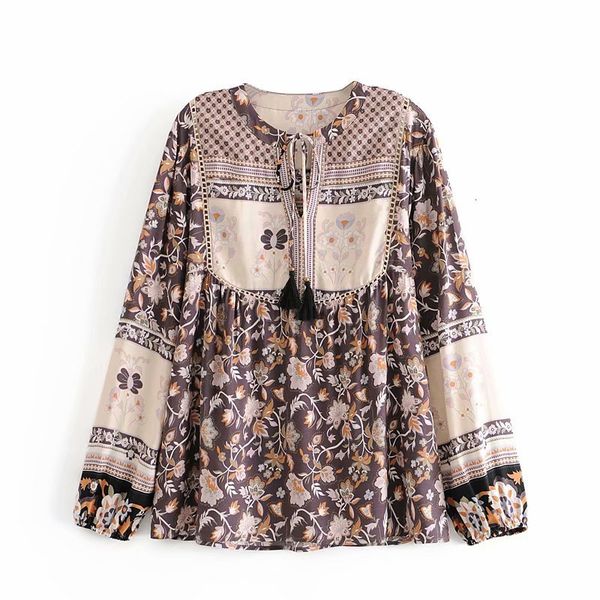 casual dresses women floral print blouses shirts bohemian beach holiday rayon cotton long sleeve tassel crew neck blouse chic yzfd, Black;gray
casual dresses women floral print blouses shirts bohemian beach holiday rayon cotton long sleeve tassel crew neck blouse chic yzfd, Black;gray