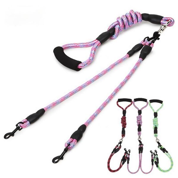 dog collars & leashes nylon soft pet dogs two-heads traction rope removable leash training walking leads for supplies d2303
dog collars & leashes nylon soft pet dogs two-heads traction rope removable leash training walking leads for supplies d2303