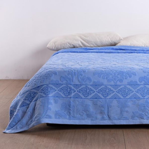 blankets shelves brand jacquard blanket 100% cotton mattress sofa / bed warm and soft towel 150cm * 200cm