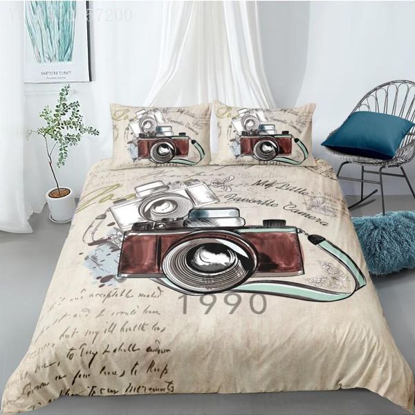 bedding sets retro style set painted camera printed duvet cover 2/3pcs single double king for boys girls adults bedroom
bedding sets retro style set painted camera printed duvet cover 2/3pcs single double king for boys girls adults bedroom