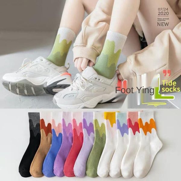 socks & hosiery 2021 dyeing pack 5 pairs ladies colorful kawaii funny women street cute harajuku crew skateboard, Black;white
socks & hosiery 2021 dyeing pack 5 pairs ladies colorful kawaii funny women street cute harajuku crew skateboard, Black;white