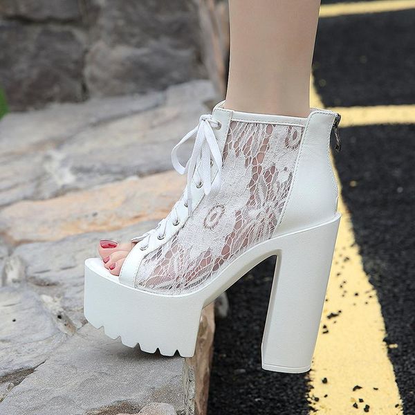 sandals 2021 summer women's fashionable platform mesh surface dance t roman all-matching 13cm high heel chunky, Black
sandals 2021 summer women's fashionable platform mesh surface dance t roman all-matching 13cm high heel chunky, Black