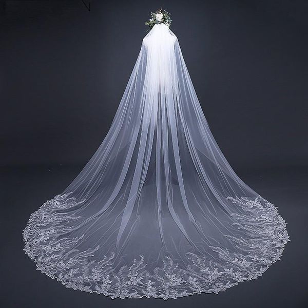 bridal veils jieruize white tulle embroidery one layers long wedding women veil accessories for, Black
bridal veils jieruize white tulle embroidery one layers long wedding women veil accessories for, Black
