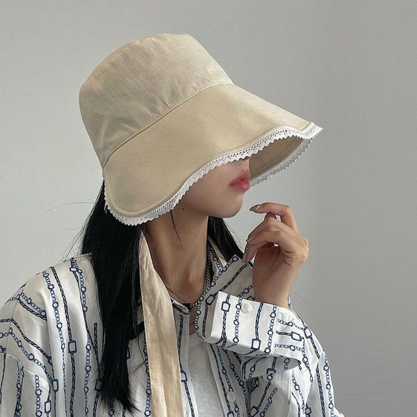beanie/skull caps bucket hat women french retro lace niche design fisherman cap summer up sun 2021, Blue;gray
beanie/skull caps bucket hat women french retro lace niche design fisherman cap summer up sun 2021, Blue;gray