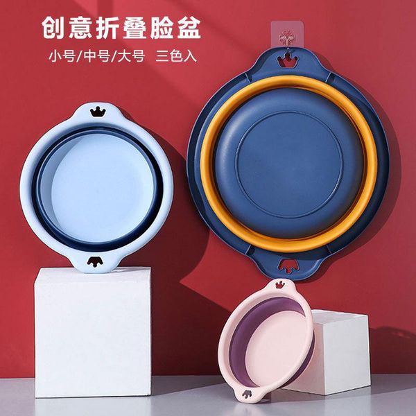 storage bags creative folding nordic contrasting color washbasin foldable hanging and draining one second portable
storage bags creative folding nordic contrasting color washbasin foldable hanging and draining one second portable
