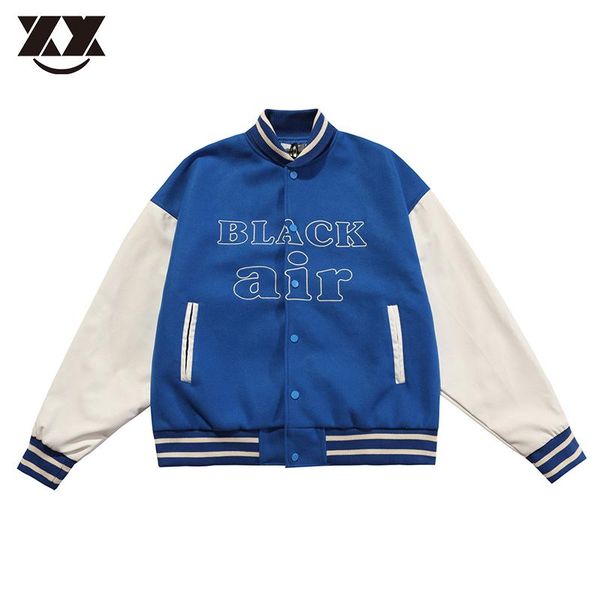 men's jackets anime embroidery mens varsity jacket hip hop college streetwear autumn winter patchwork black baseball coats male, Black;brown
men's jackets anime embroidery mens varsity jacket hip hop college streetwear autumn winter patchwork black baseball coats male, Black;brown