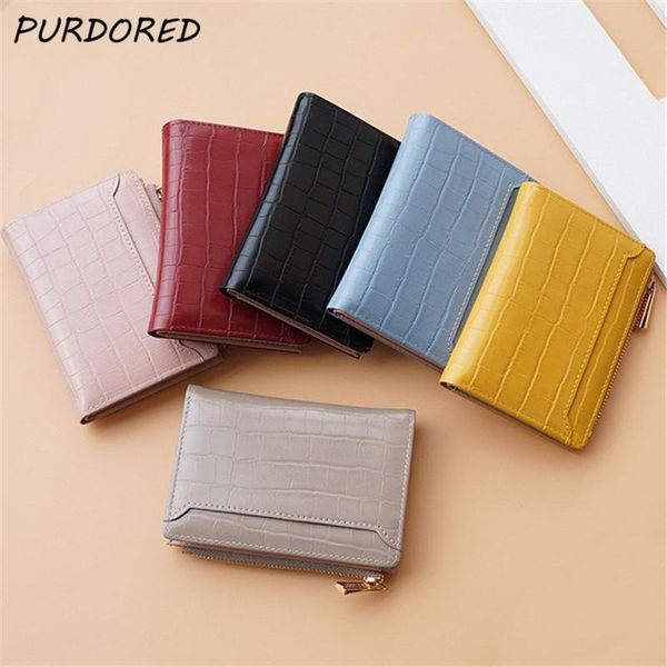 card holders purdored 1 pc women slim holder leather soft business s case wallet coin purse female money bag small wallets, Brown;gray
card holders purdored 1 pc women slim holder leather soft business s case wallet coin purse female money bag small wallets, Brown;gray