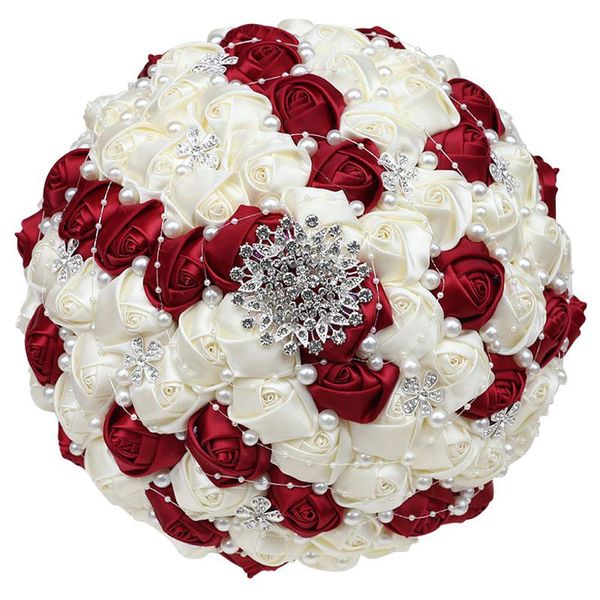 decorative flowers & wreaths handmade wedding bouquet blue and white bride pearl rhinestone silk rose party church decoration w224d
decorative flowers & wreaths handmade wedding bouquet blue and white bride pearl rhinestone silk rose party church decoration w224d