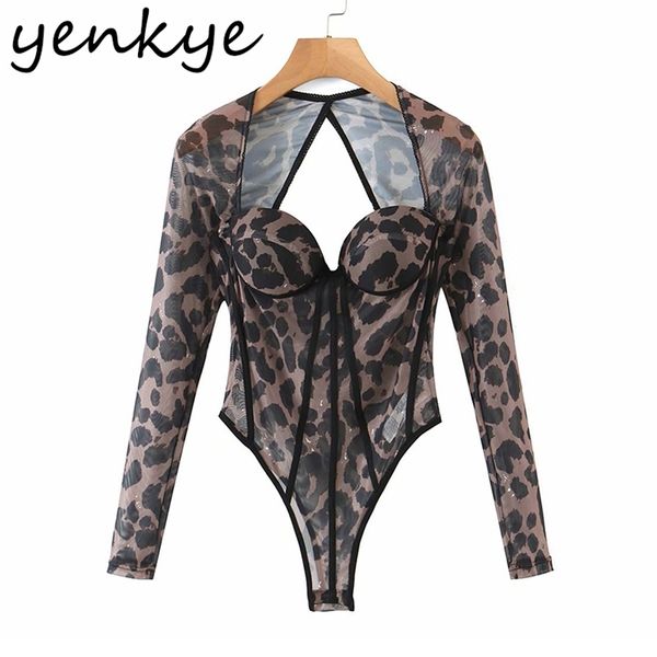 vintage leopard lace bodysuit women backless long sleeve summer body femme playsuit 210514, Black;white
vintage leopard lace bodysuit women backless long sleeve summer body femme playsuit 210514, Black;white