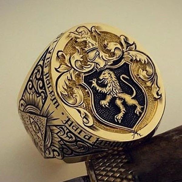 wedding rings men's handmade england lion engraved fashion engagement anniversary birthday gift jewelry size 7-13, Slivery;golden
wedding rings men's handmade england lion engraved fashion engagement anniversary birthday gift jewelry size 7-13, Slivery;golden
