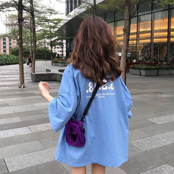 t-shirts women ulzzang oversize loose t-shirt ladies letter womens chic streetwear harajuku student all-match tee bf women's, White
t-shirts women ulzzang oversize loose t-shirt ladies letter womens chic streetwear harajuku student all-match tee bf women's, White
