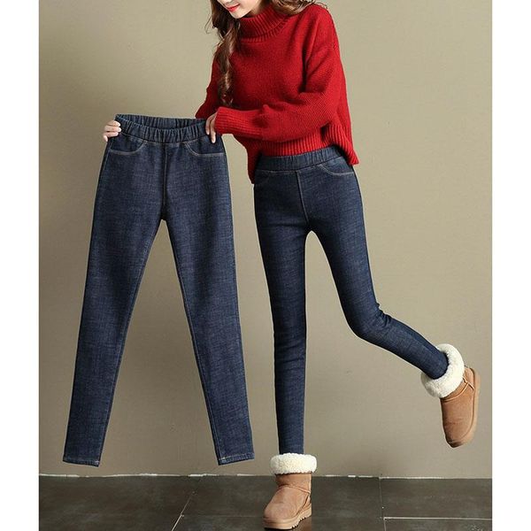 women's pants & capris women jeans 2021 high waist plus velvet winter warm cowboy large size female slim elastic denim w1693, Black;white
women's pants & capris women jeans 2021 high waist plus velvet winter warm cowboy large size female slim elastic denim w1693, Black;white