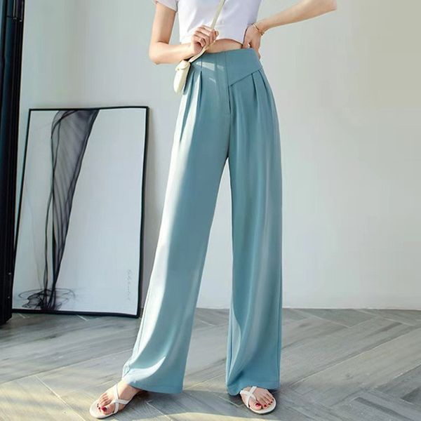 women's jeans arrival summer korean style women loose casual elastic waist wide leg pants all-matched high waist long w131 kb92, Blue
women's jeans arrival summer korean style women loose casual elastic waist wide leg pants all-matched high waist long w131 kb92, Blue