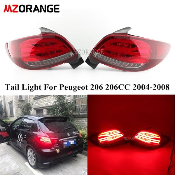 other lighting system 2 pcs car led red tail light for 206 206cc 2004 2005 2006 2007 2008 rear lamp turn signal brake sbumper
other lighting system 2 pcs car led red tail light for 206 206cc 2004 2005 2006 2007 2008 rear lamp turn signal brake sbumper