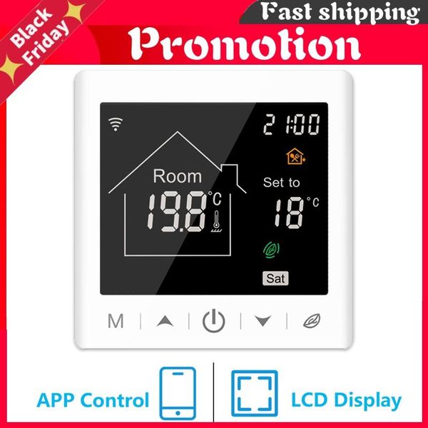smart home control wifi heating thermostat for water electric floor warm temperature regulator
smart home control wifi heating thermostat for water electric floor warm temperature regulator