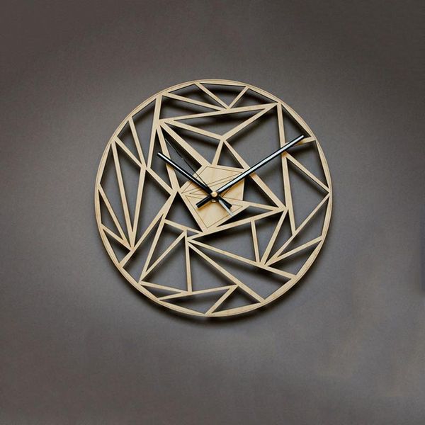 wall clocks clock geometric patterns 3d 30cm hollow hanging on wooden watch for home decoration drop
wall clocks clock geometric patterns 3d 30cm hollow hanging on wooden watch for home decoration drop